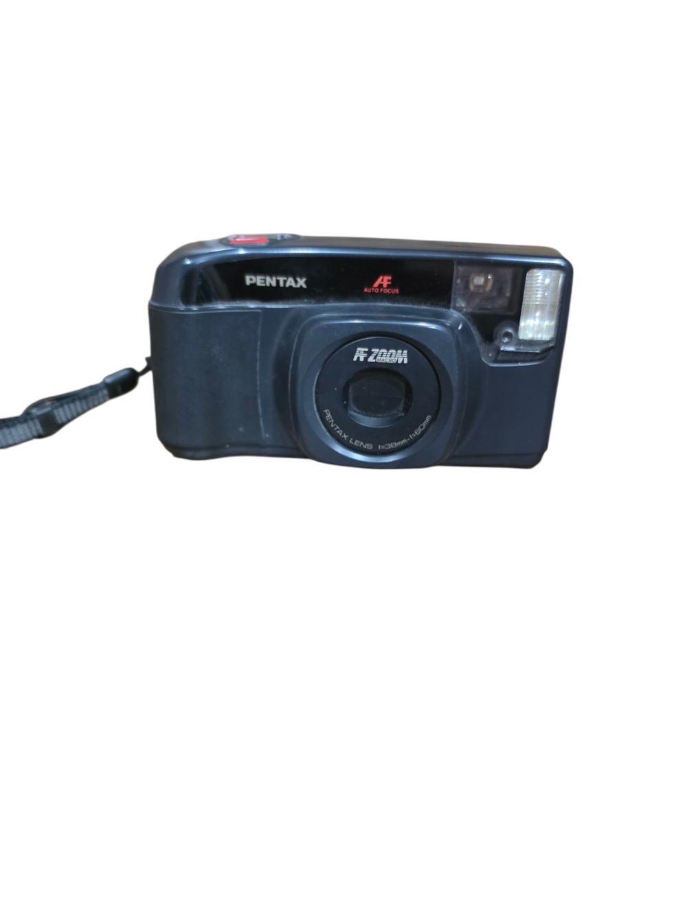 Pentax F Zoom 35mm Camera in black